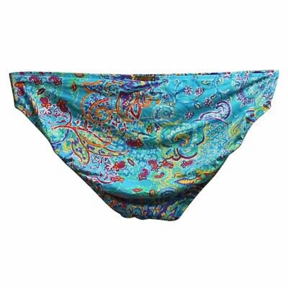 Ralph Lauren paisley bikini bottoms size us 8 - Picture 2 of 4